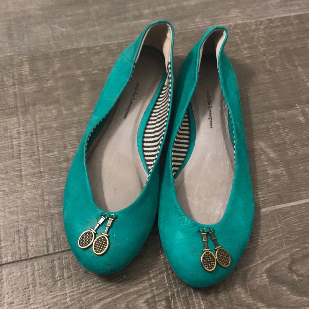 Anthropologie Tennis Flats